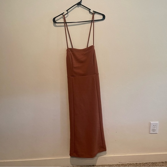 Anthropologie | Slim Strappy Midi Dress - Picture 5 of 10